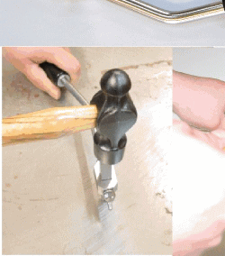手打刻印ハンドルを使った打刻