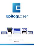 Epirog レーザー彫刻機 カタログ Epirog レーザー彫刻機 カタログ